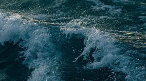 Превью обои вода, волны, брызги