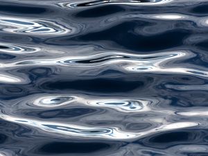 Превью обои вода, волны, волнистый, искажение, блики