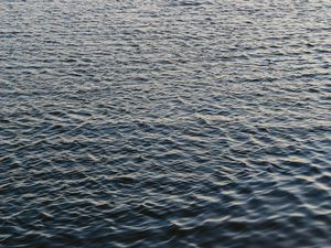 Превью обои вода, волны, волнистый, рябь, море