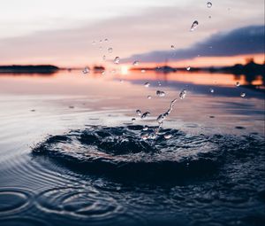 Превью обои вода, всплеск, брызги, капли