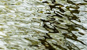 Превью обои водная гладь, блики, волнистый
