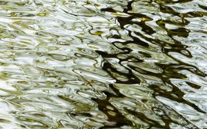 Превью обои водная гладь, блики, волнистый