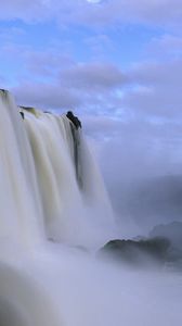 Превью обои водопад, бразилия, национальный парк, вода, поток