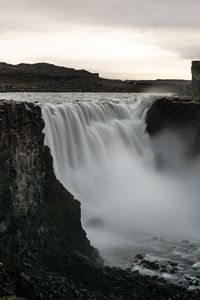 Превью обои водопад, исландия, природа, пейзаж