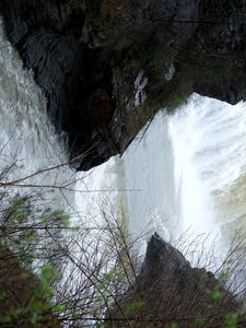 Превью обои водопад, река, пейзаж, природа