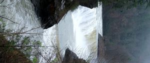 Превью обои водопад, река, пейзаж, природа