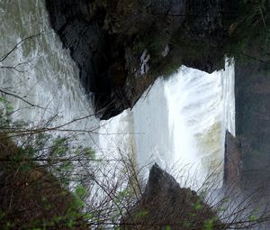 Превью обои водопад, река, пейзаж, природа