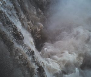 Превью обои водопад, вода, брызги, поток