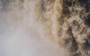 Превью обои водопад, вода, брызги