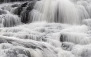 Превью обои водопад, вода, поток, река