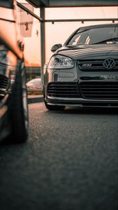 Превью обои volkswagen r32, volkswagen, автомобиль, вид спереди