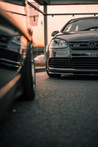 Превью обои volkswagen r32, volkswagen, автомобиль, вид спереди