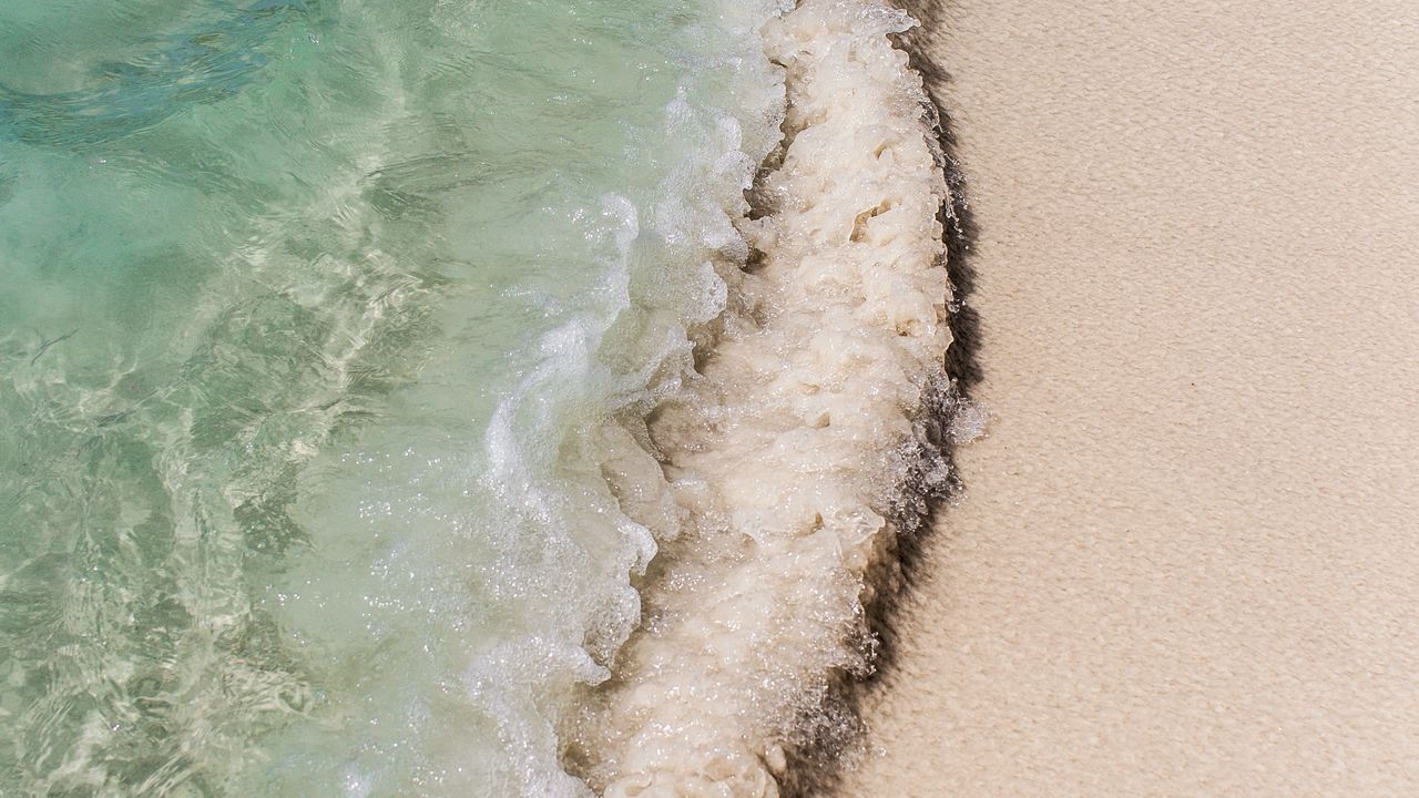 Песок и вода фон