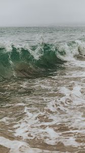 Превью обои волны, брызги, море, вода