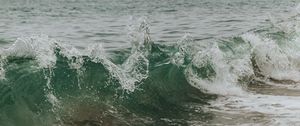 Превью обои волны, брызги, море, вода