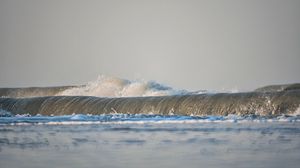 Превью обои волны, брызги, море, природа