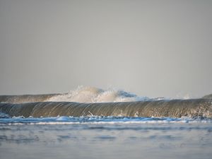 Превью обои волны, брызги, море, природа