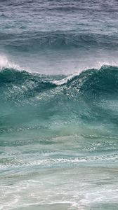 Превью обои волны, брызги, вода, море, шторм