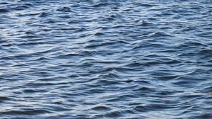 Превью обои волны, море, рябь, блики, вода