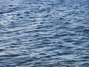 Превью обои волны, море, рябь, блики, вода