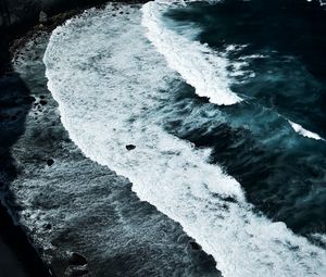 Превью обои волны, море, вода, пена