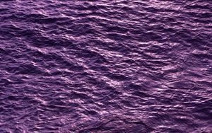Превью обои волны, рябь, вода, поверхность, фиолетовый