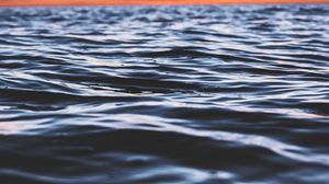 Превью обои волны, вода, море, рябь