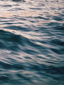 Превью обои волны, вода, рябь, волнистый, искажение