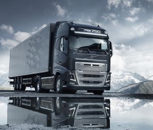 Превью обои volvo fh16, volvo fh, volvo fn16 750, fh16