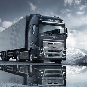 Превью обои volvo fh16, volvo fh, volvo fn16 750, fh16