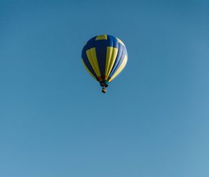 Превью обои воздушные шары, разноцветный, небо, полет