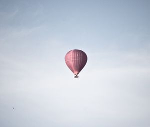 Превью обои воздушный шар, небо, минимализм