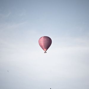 Превью обои воздушный шар, небо, минимализм