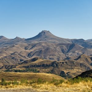 Превью обои вулкан, гора, вершина, рельеф