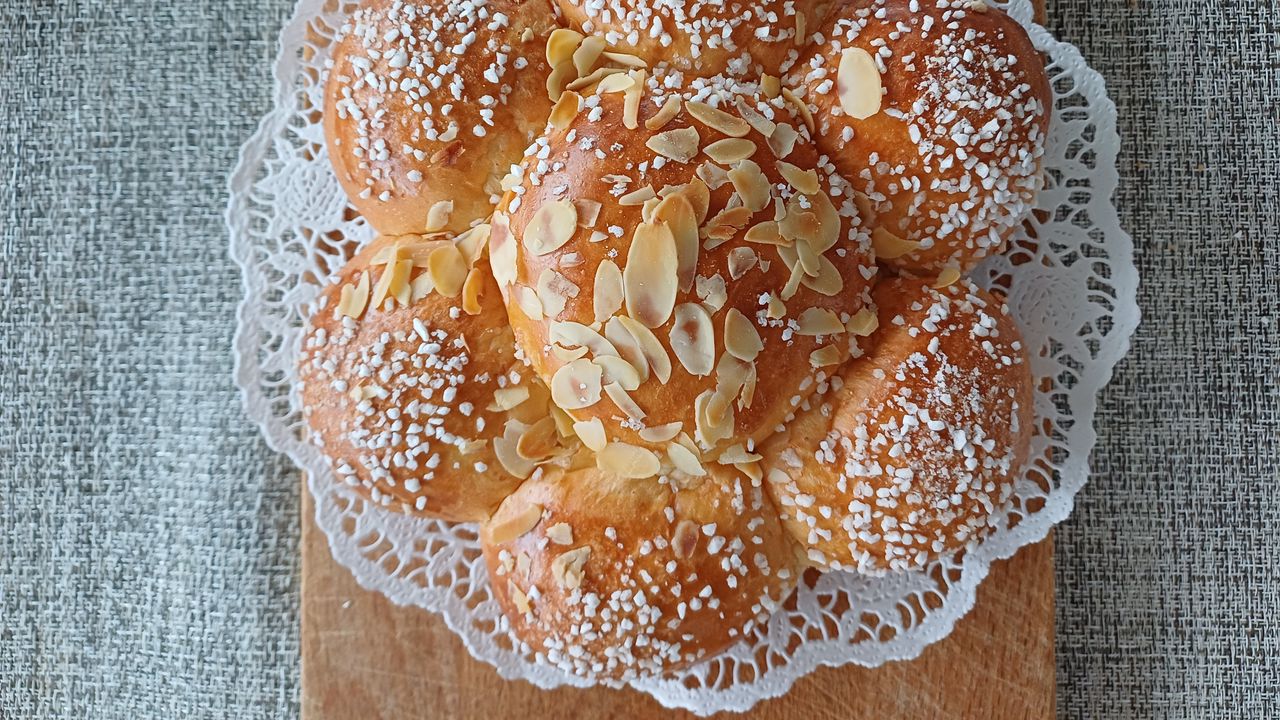 Обои выпечка, сладости, кулинария, вид сверху, еда