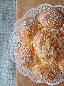 Превью обои выпечка, сладости, кулинария, вид сверху, еда