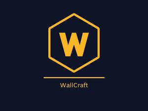 Превью обои wallcraft, логотип, бренд, надпись