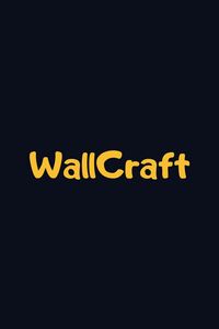 Превью обои wallcraft, надпись, слово, логотип, минимализм