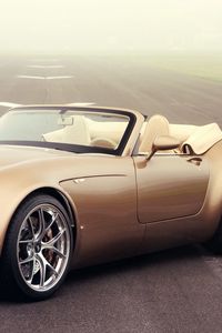 Превью обои wiesmann roadster mf5, wiesmann auto-sport, кабриолет, вид сбоку