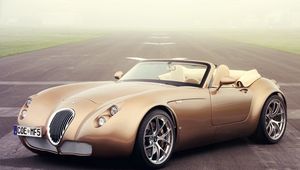 Превью обои wiesmann roadster mf5, wiesmann auto-sport, кабриолет, вид сбоку