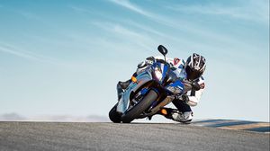 Превью обои yamaha, yzf r6, мотоцикл, байк, 2015