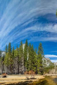 Превью обои yosemite national park, yosemite, горы, небо, hdr