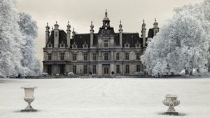 Превью обои заброшенный замок, chateau miranda, франция