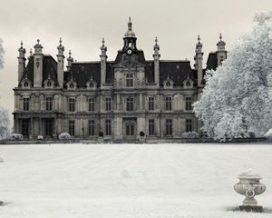 Превью обои заброшенный замок, chateau miranda, франция