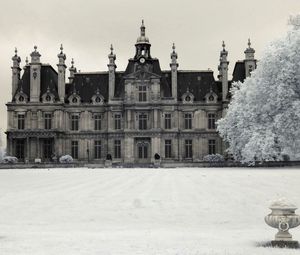 Превью обои заброшенный замок, chateau miranda, франция