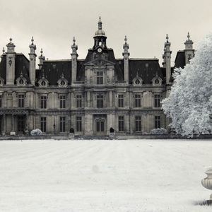 Превью обои заброшенный замок, chateau miranda, франция