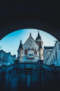 Превью обои замок, архитектура, арка