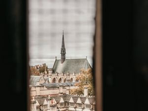Превью обои замок, архитектура, крыши