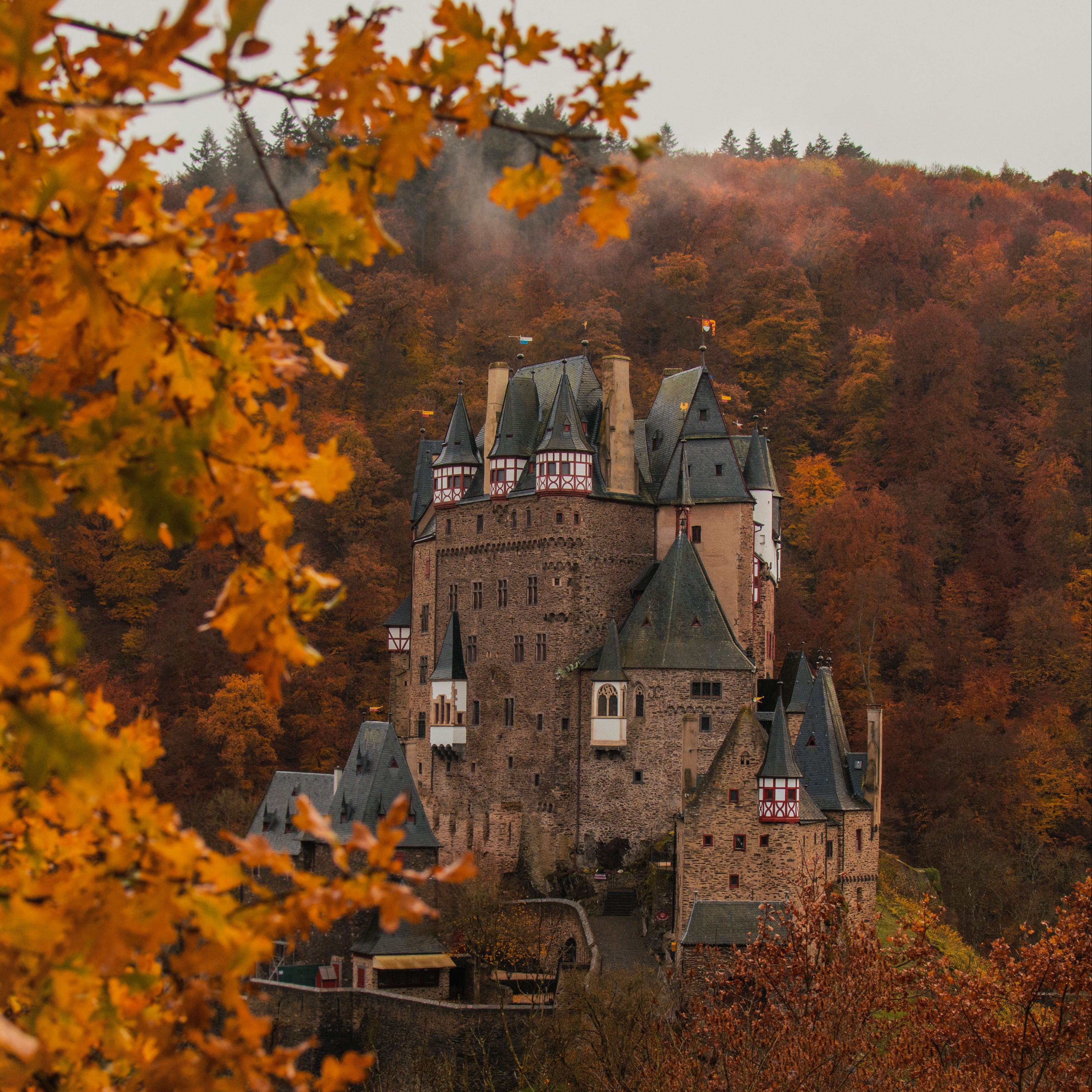 Замок Эльц Рейнланд-Пфальц Германия