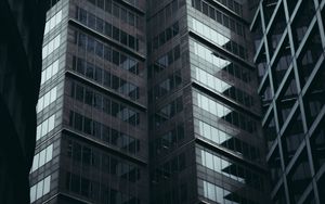 Превью обои здание, архитектура, фасад, стекло, небоскреб